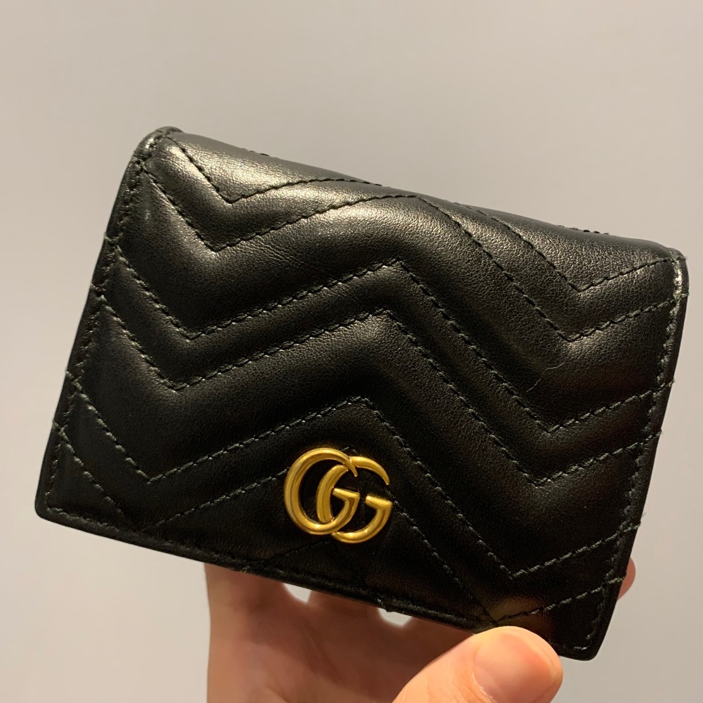 Gucci GG Marmont Card Case Wallet